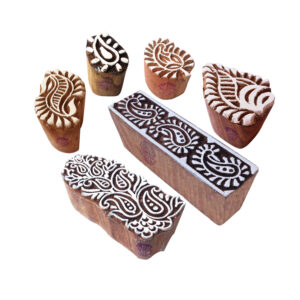 Paisley Wooden Stamps - Set