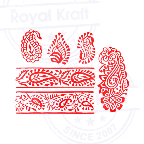 Paisley Wooden Stamps - Set