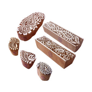 Paisley Wooden Stamps - Set