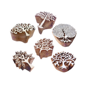 Tree Wooden Stamps - Set