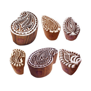 Paisley Wooden Stamps - Set