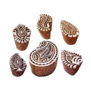 Paisley Wooden Stamps - Set