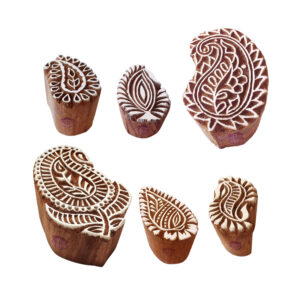 Paisley Wooden Stamps - Set