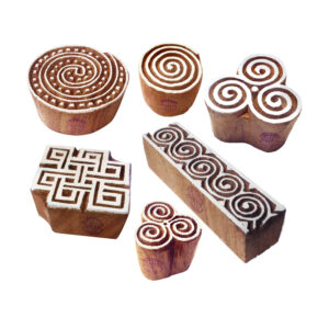 Assorted Wooden Stamps - Set