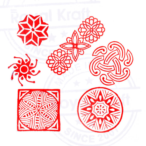 Assorted Wooden Stamps - Set