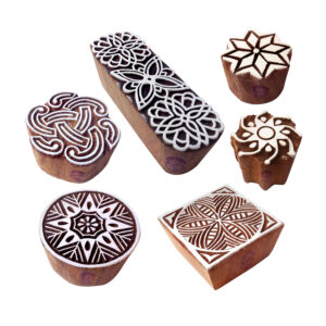 Assorted Wooden Stamps - Set