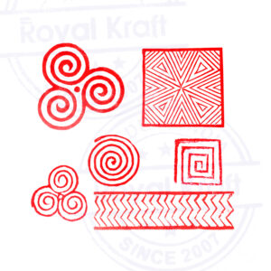 Assorted Wooden Stamps - Set