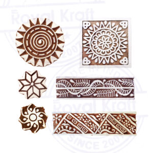 Assorted Wooden Stamps - Set