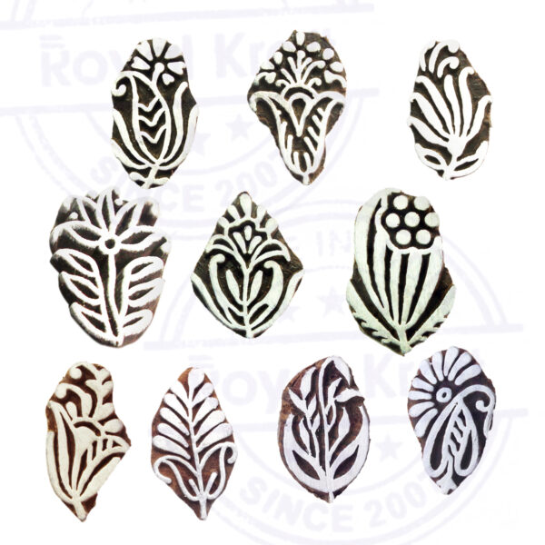 Small Wooden Stamps - Set