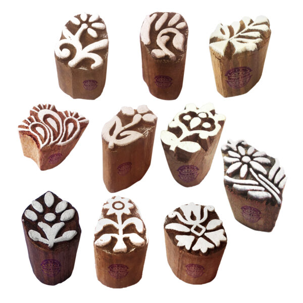 Small Wooden Stamps - Set