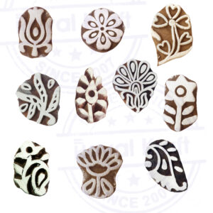 Small Wooden Stamps - Set