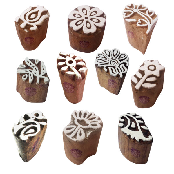 Small Wooden Stamps - Set
