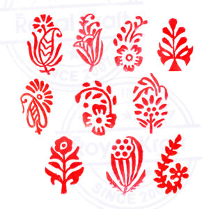 Small Wooden Stamps - Set