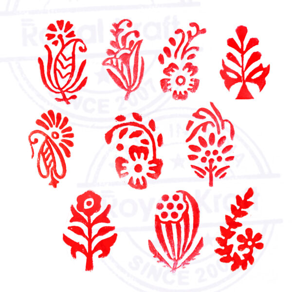 Small Wooden Stamps - Set
