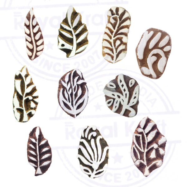 Small Wooden Stamps - Set