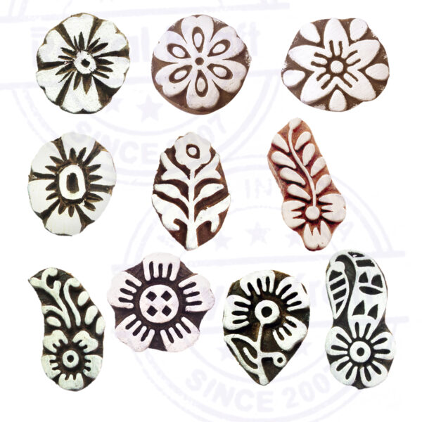 Small Wooden Stamps - Set