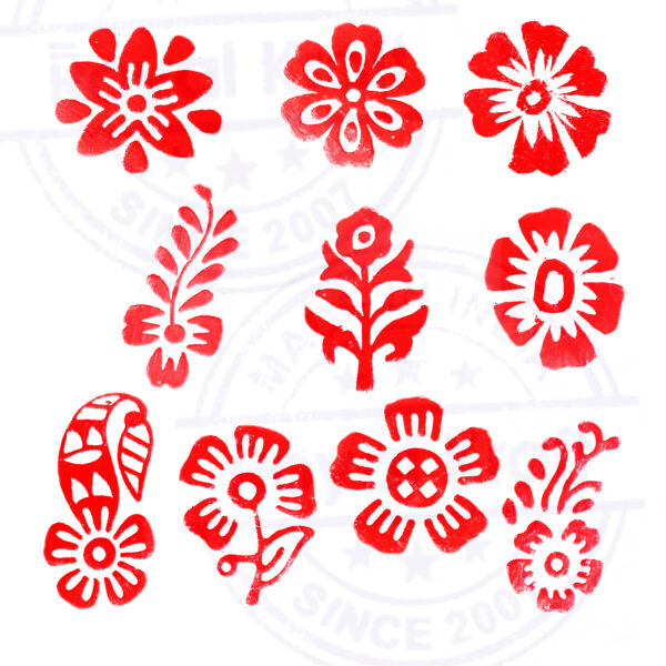 Small Wooden Stamps - Set