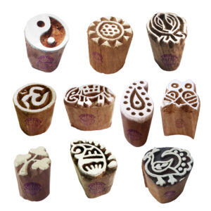 Small Wooden Stamps - Set