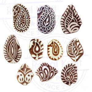 Small Wooden Stamps - Set
