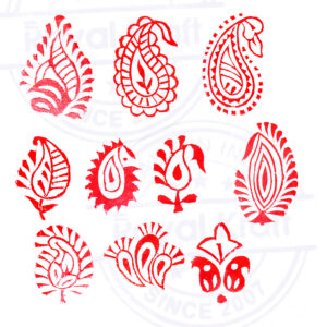 Small Wooden Stamps - Set