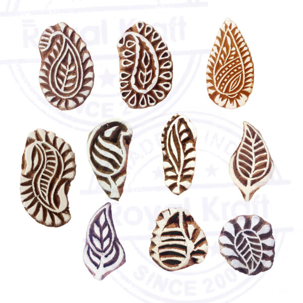 Small Wooden Stamps - Set