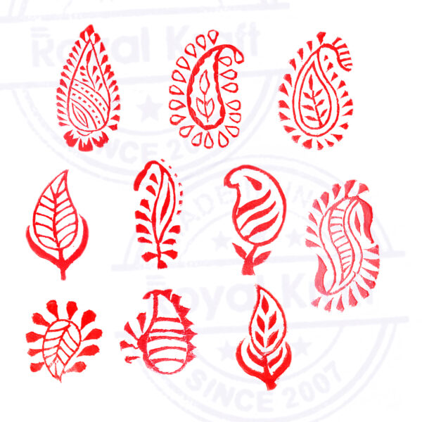 Small Wooden Stamps - Set