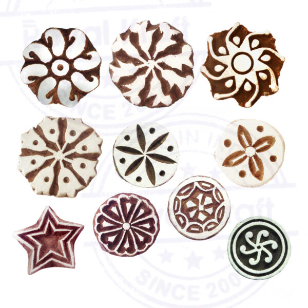 Small Wooden Stamps - Set