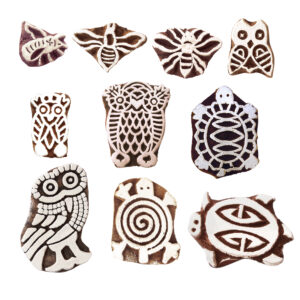 Animal Wooden Stamps - Set