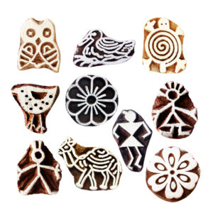Assorted Wooden Stamps - Set