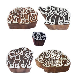 Animal Wooden Stamps - Set