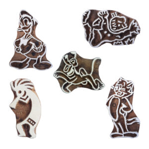 Figure Wooden Stamps - Set