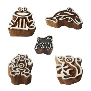 Animal Wooden Stamps - Set