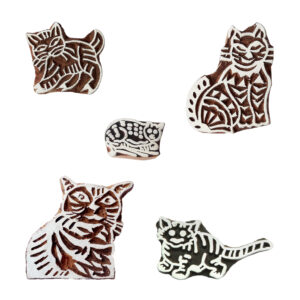 Animal Wooden Stamps - Set