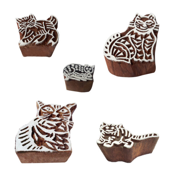 Animal Wooden Stamps - Set