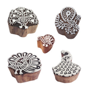 Animal Wooden Stamps - Set
