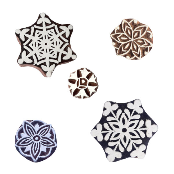 Star Wooden Stamps - Set