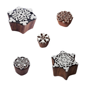 Star Wooden Stamps - Set