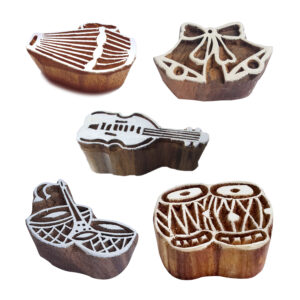 Musical Wooden Stamps - Set
