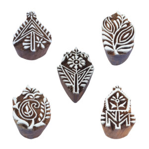 Assorted Wooden Stamps - Set