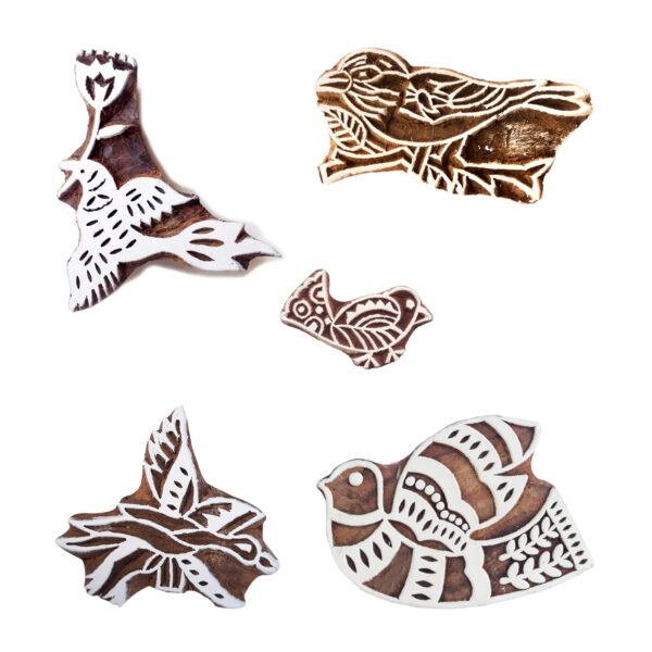 Animal Wooden Stamps - Set
