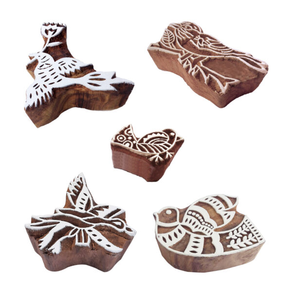 Animal Wooden Stamps - Set