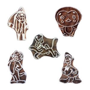 Figure Wooden Stamps - Set