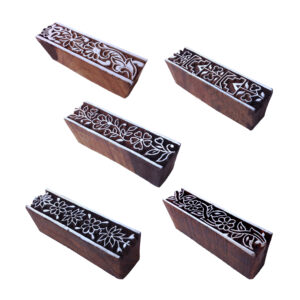 Border Wooden Stamps - Set