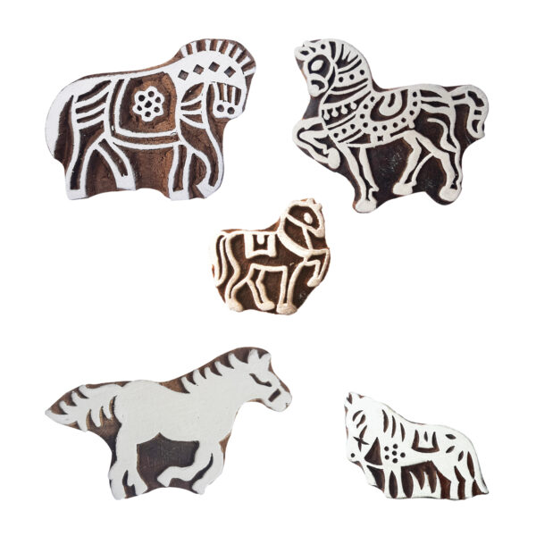 Animal Wooden Stamps - Set