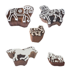 Animal Wooden Stamps - Set