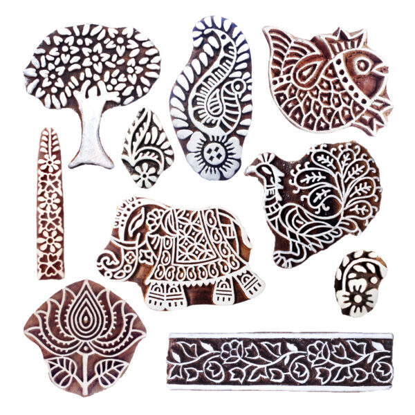 Wooden Stamps - Bulk