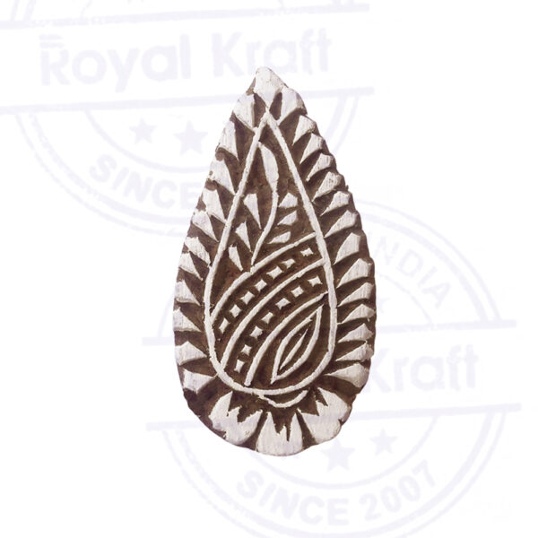 Floral Wooden Stamps - Single