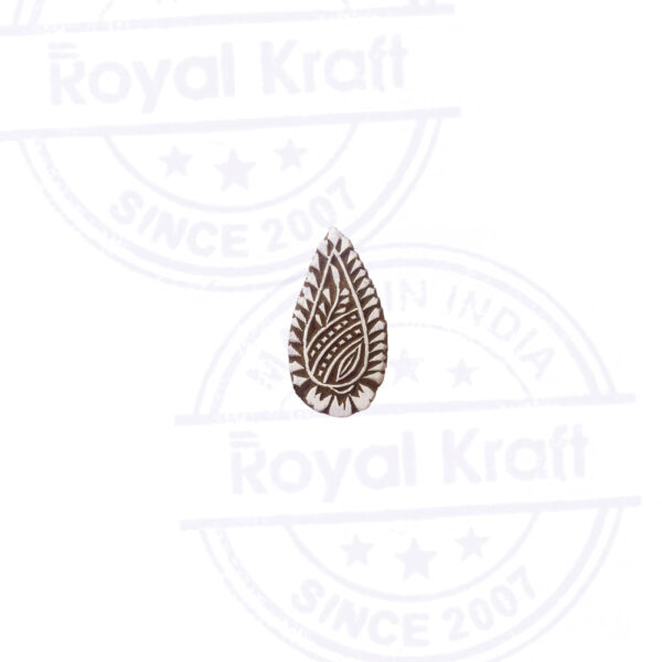 Floral Wooden Stamps - Single