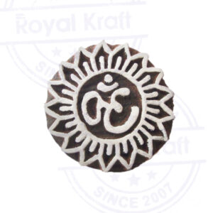 Round Wooden Stamps - Single