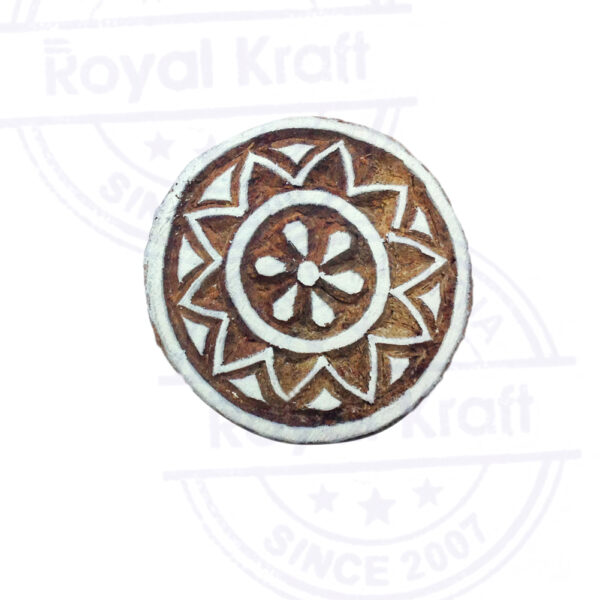 Round Wooden Stamps - Single